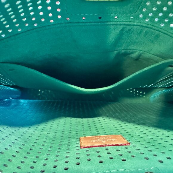 Louis Vuitton Green Perforated Musette Shoulder Bag - Picture 9 of 16